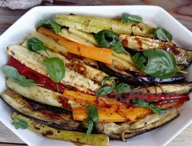 Η συνταγή της ημέρας: Λαχανικά στο γκριλ με βινεγκρέτ αντσούγιας